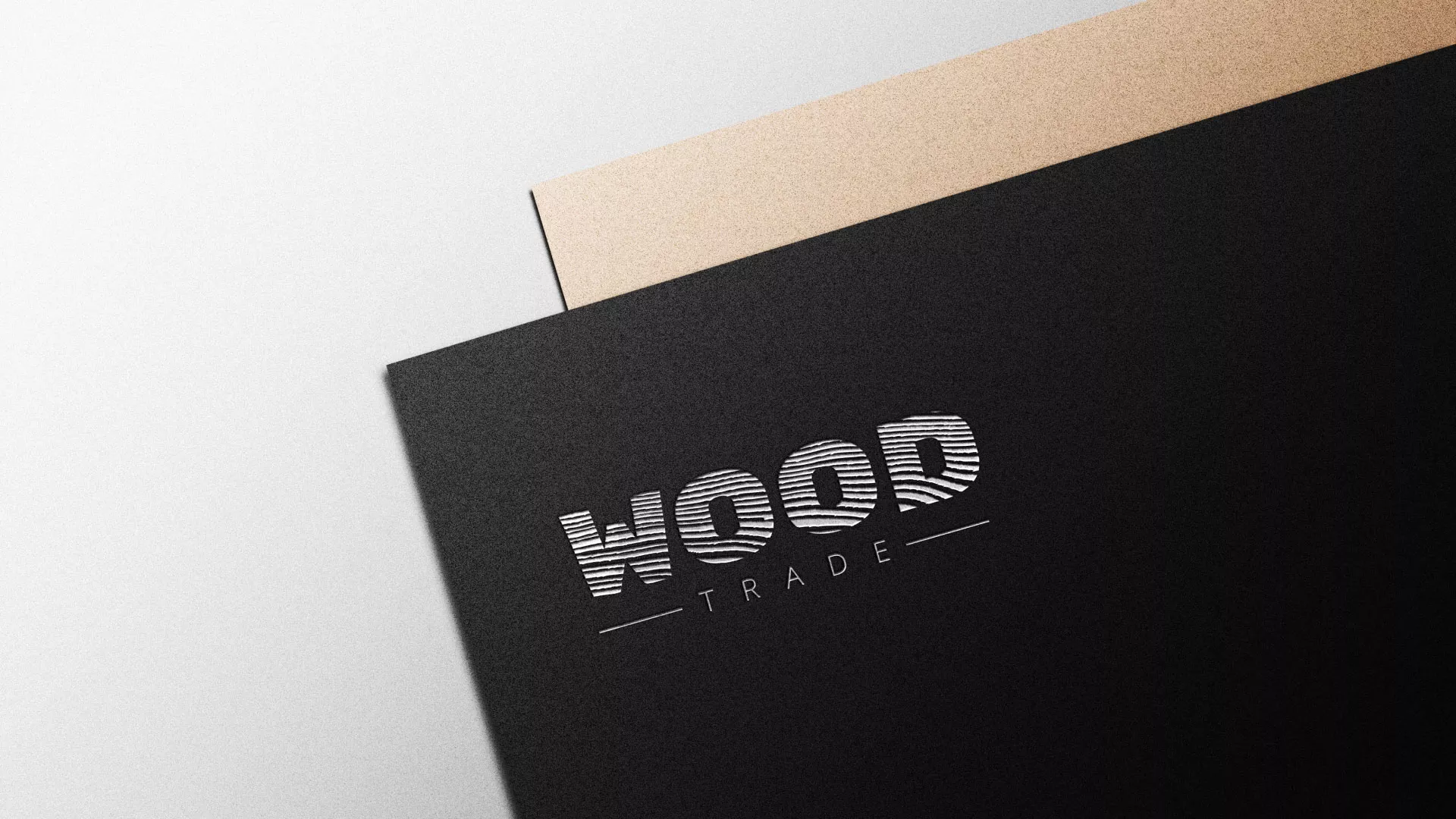 Разработка логотипа для компании «Wood Trade» в Дмитриеве