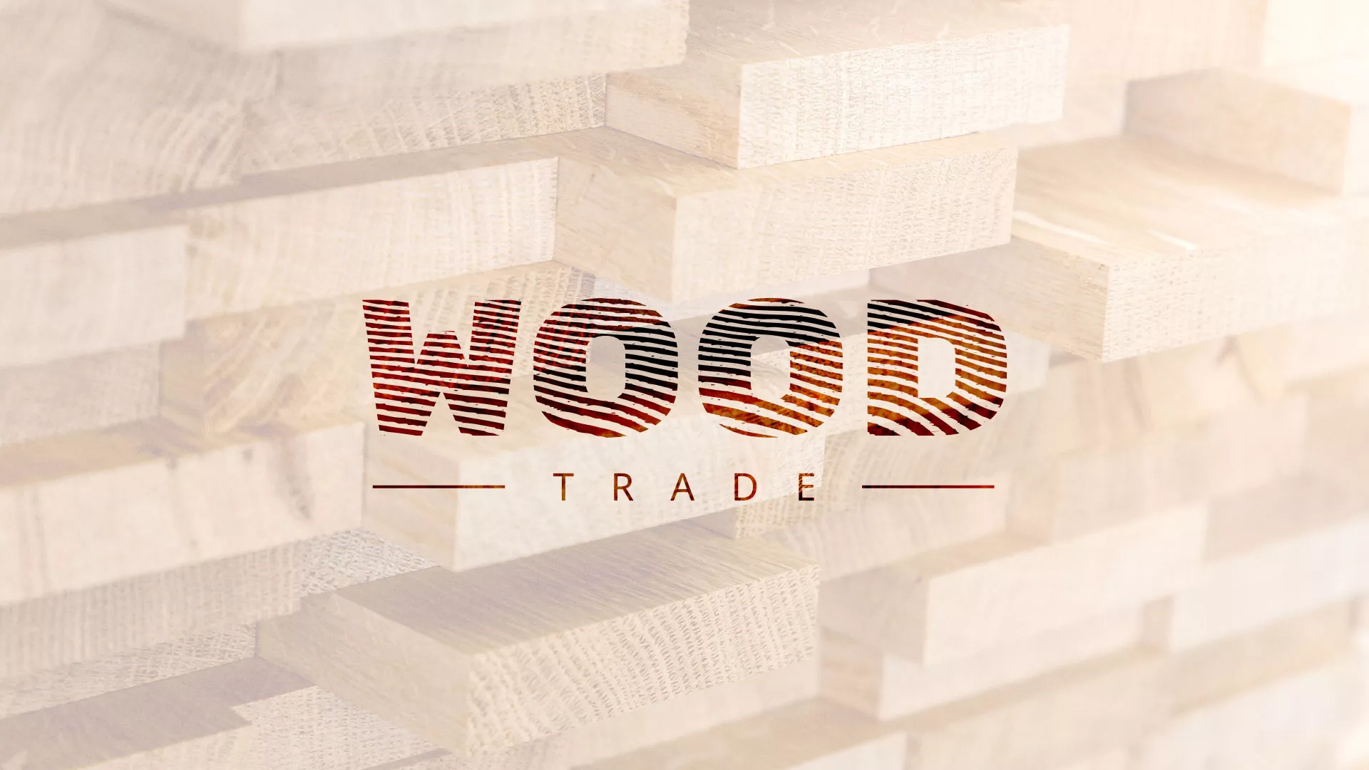 Разработка логотипа для компании «Wood Trade» в Дмитриеве